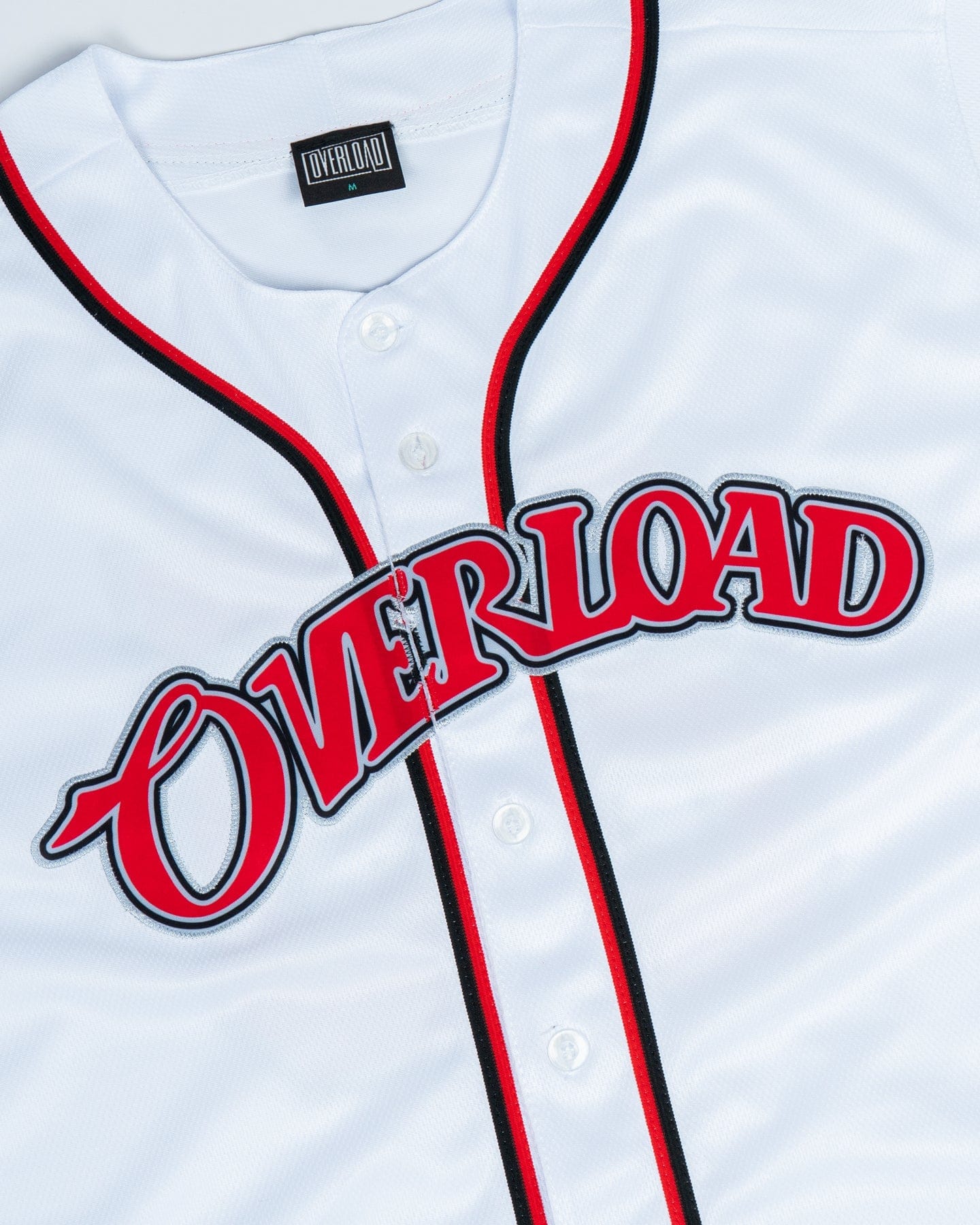 Overload 25 Year Anniversary Jersey - White / Black / Red - -