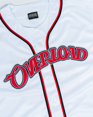 Overload 25 Year Anniversary Jersey - White / Black / Red - -