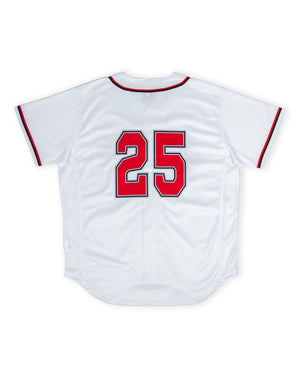 Overload 25 Year Anniversary Jersey - White / Black / Red - -