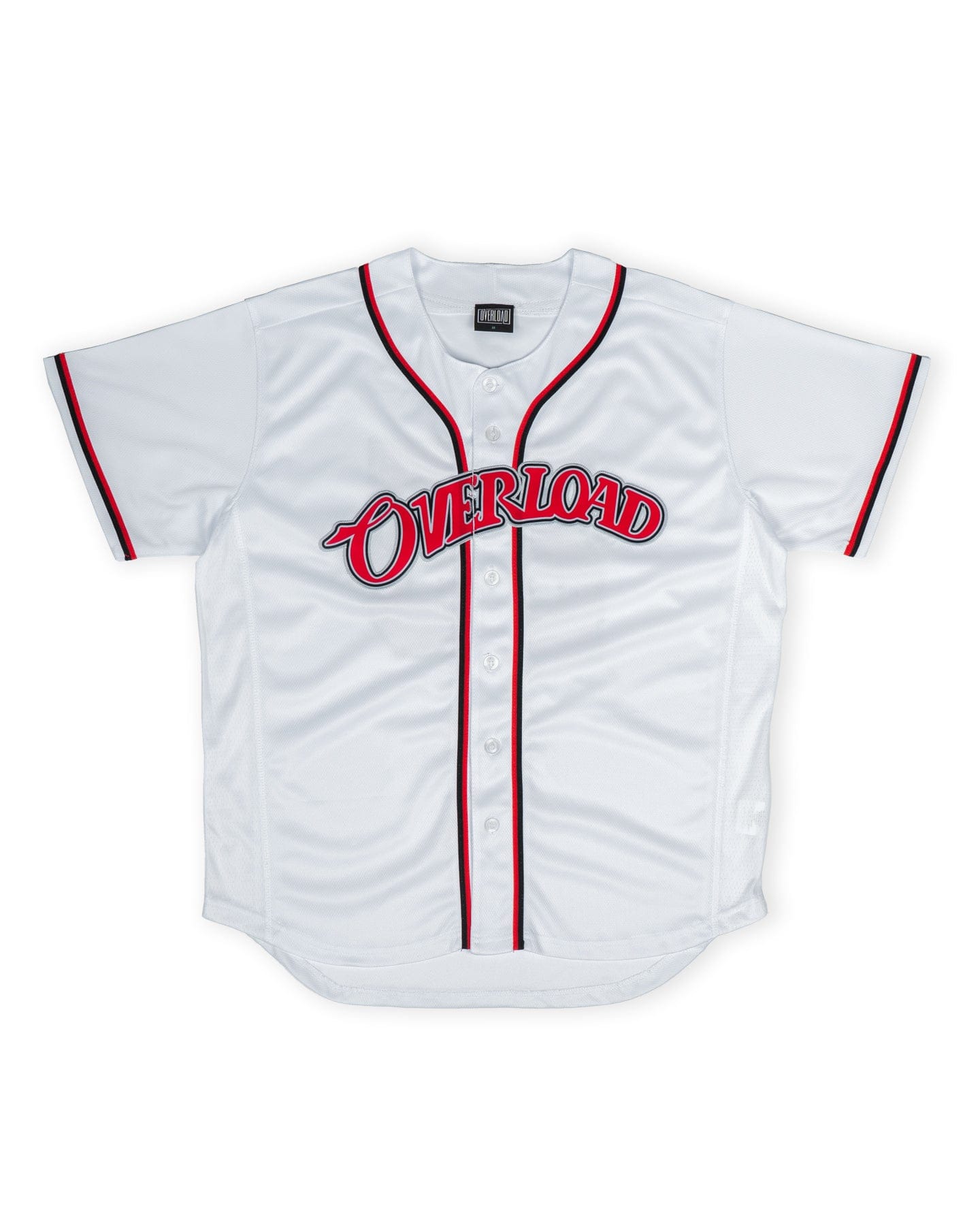 Overload 25 Year Anniversary Jersey - White / Black / Red - -
