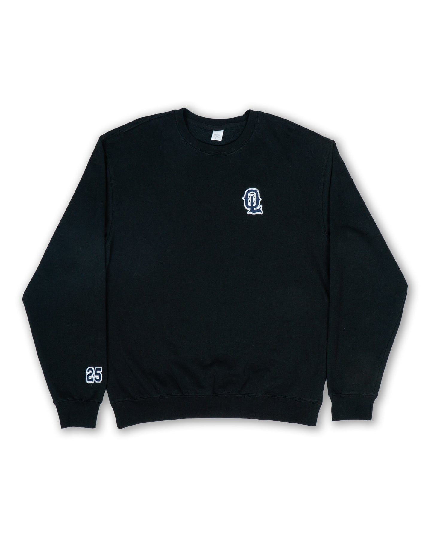 Overload 25 Year OL Logo Crewneck - Black - -