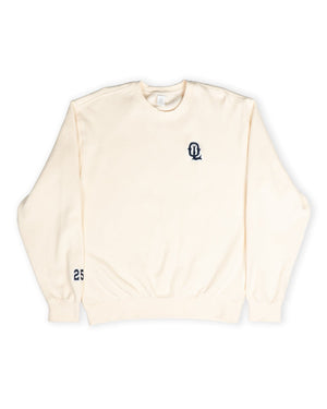 Overload 25 Year OL Logo Crewneck - Light Bone - -