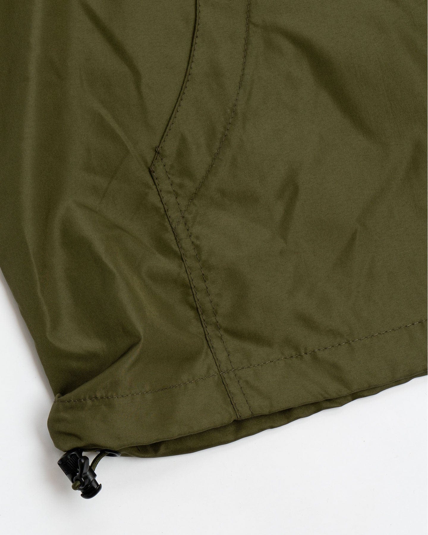 Overload Anorak Pullover Half Zip Windbreaker - Army Green - -