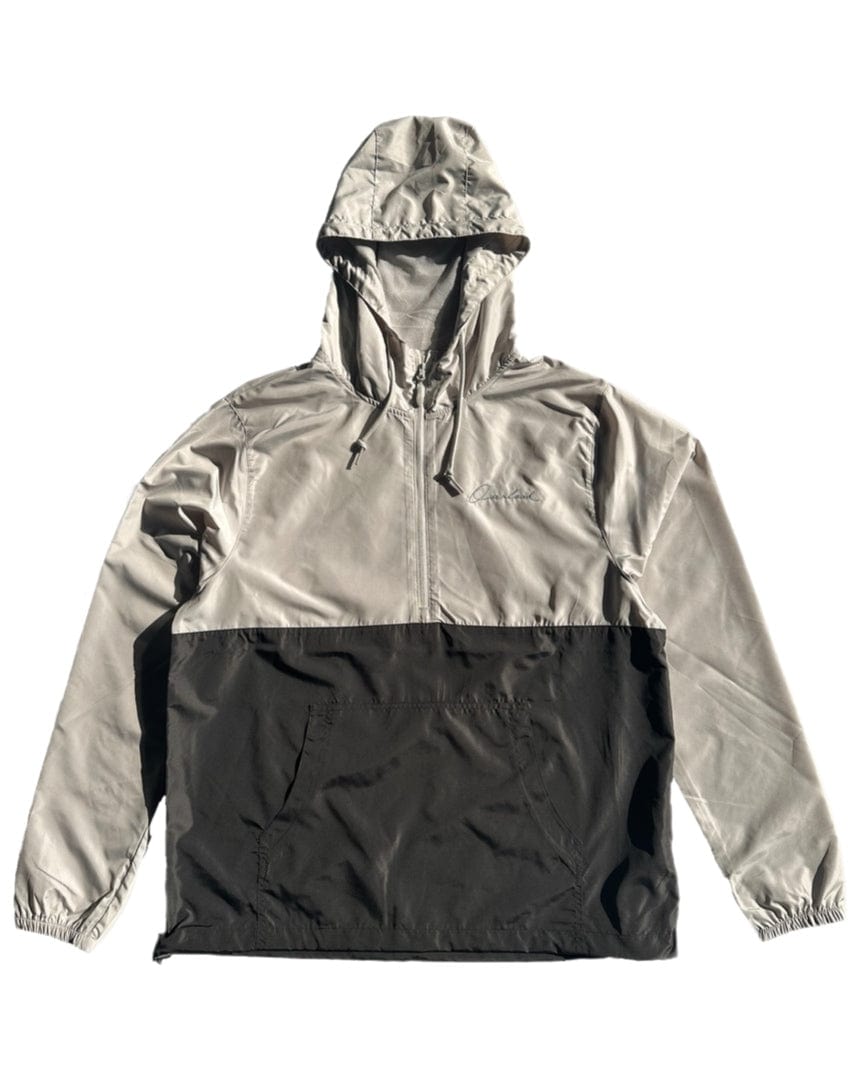 Overload Anorak Pullover Half Zip Windbreaker Smoke / Graphite - -