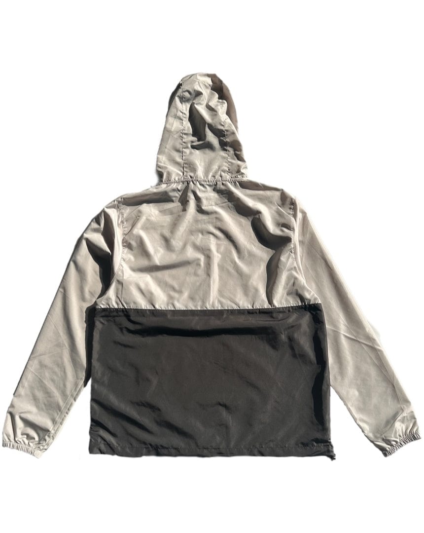 Overload Anorak Pullover Half Zip Windbreaker Smoke / Graphite - -