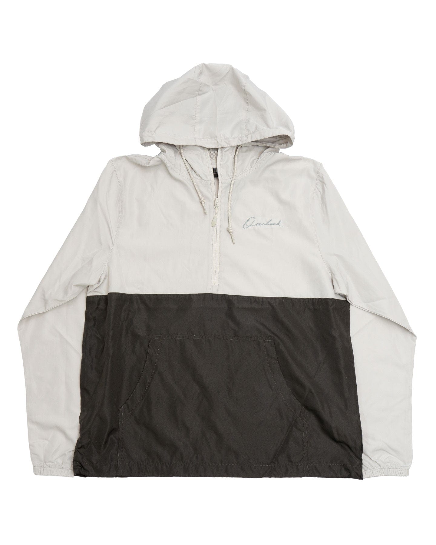 Overload Anorak Pullover Half Zip Windbreaker Smoke / Graphite - -