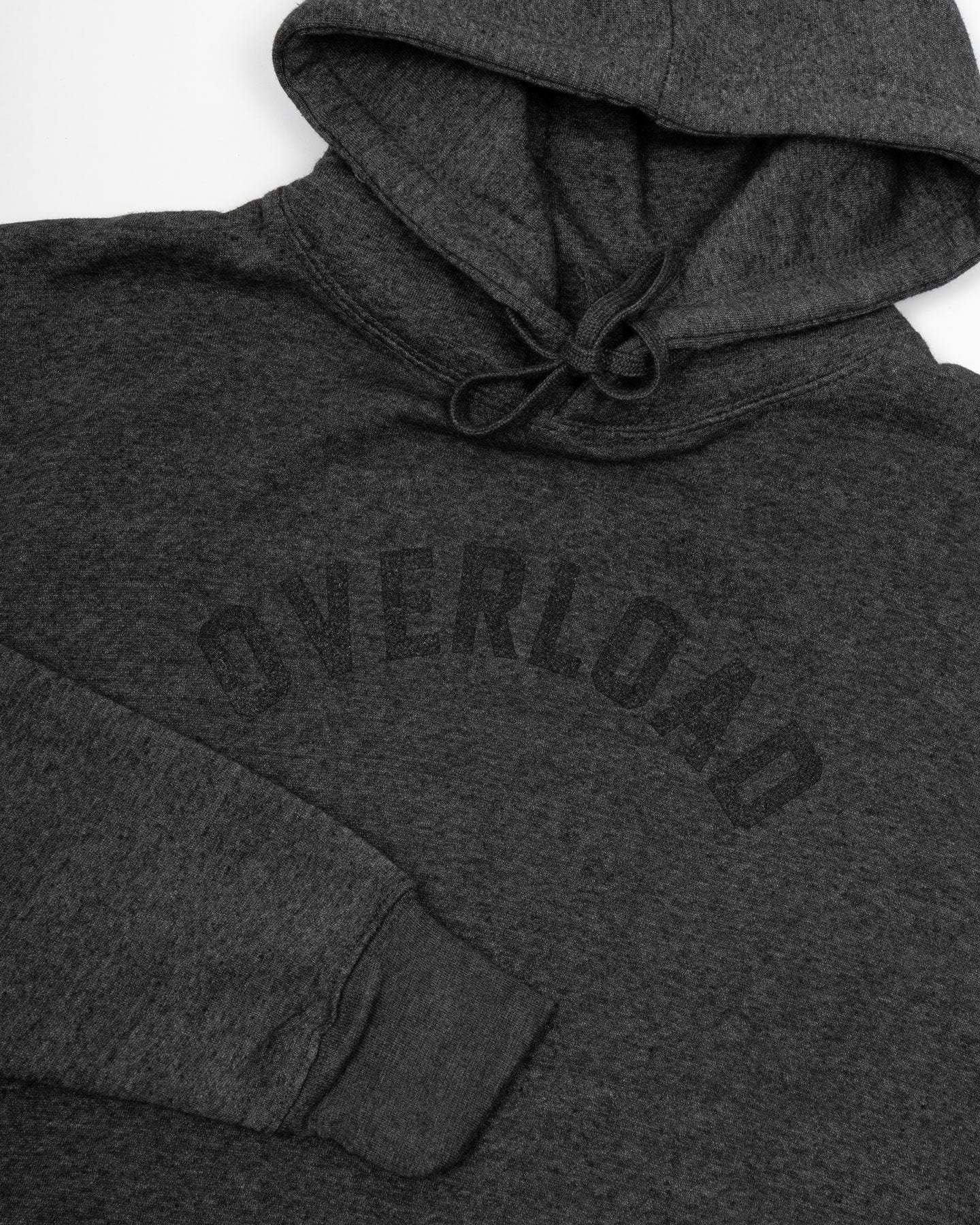 Overload Arched Pullover Hoodie - Charcoal / Black - -