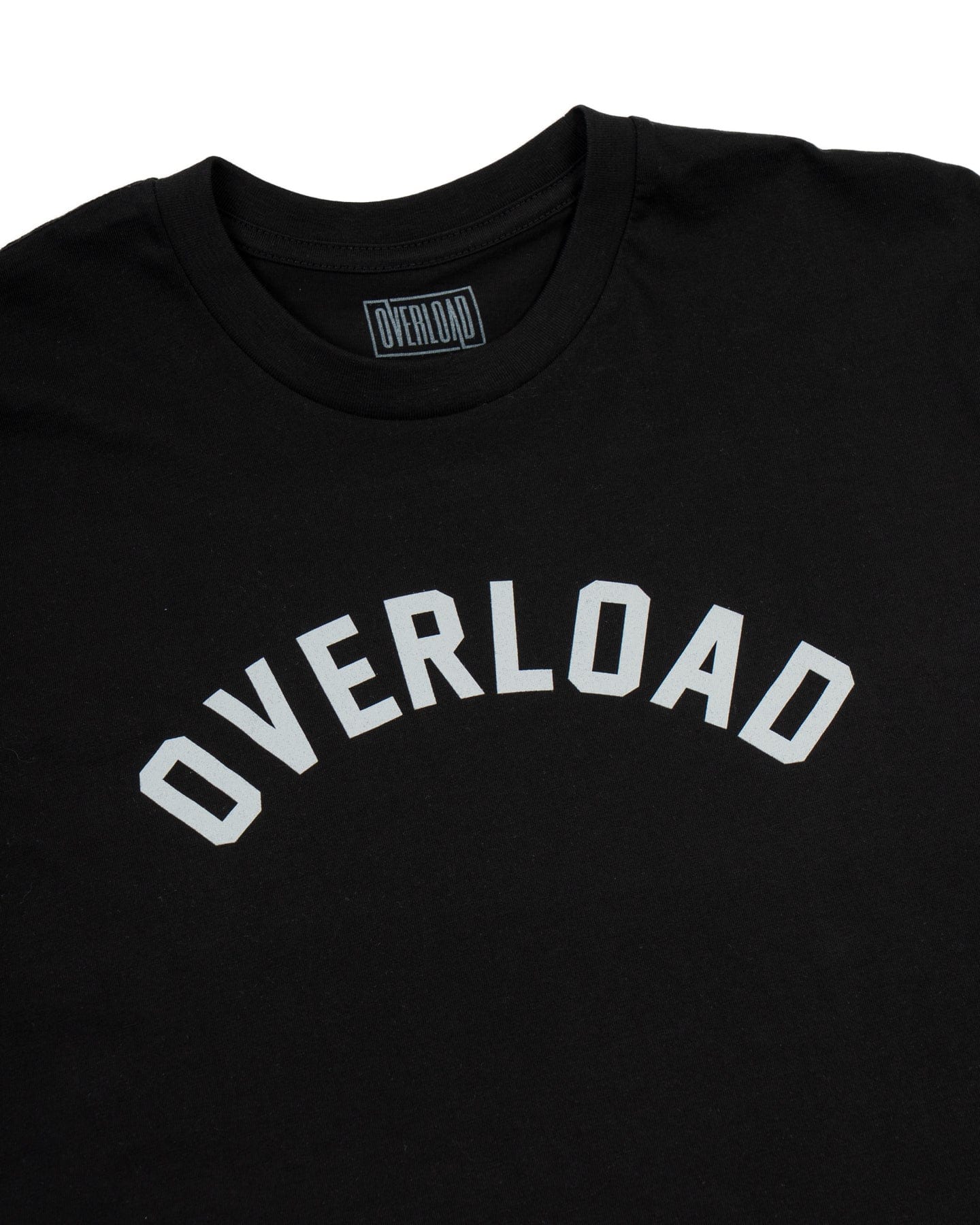 Overload Arched Tee - Black / Silver - -