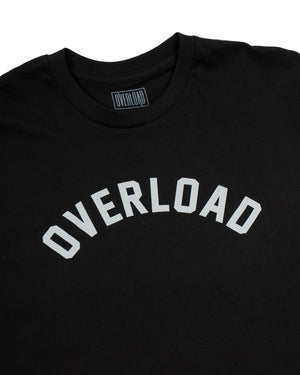Overload Arched Tee - Black / Silver - -