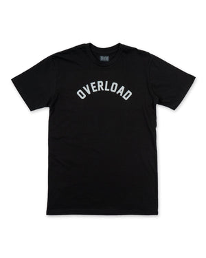 Overload Arched Tee - Black / Silver - -