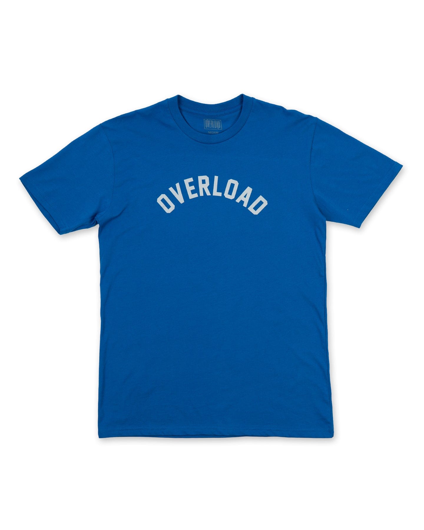 Overload Arched Tee - Bright Royal / Silver - -