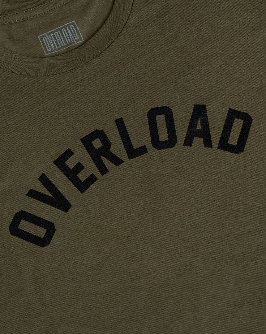 Overload Arched Tee - Army / Black - -