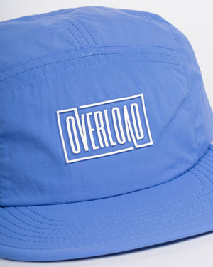 Overload Box Logo 5 Panel Camper Hat - Light Blue - -