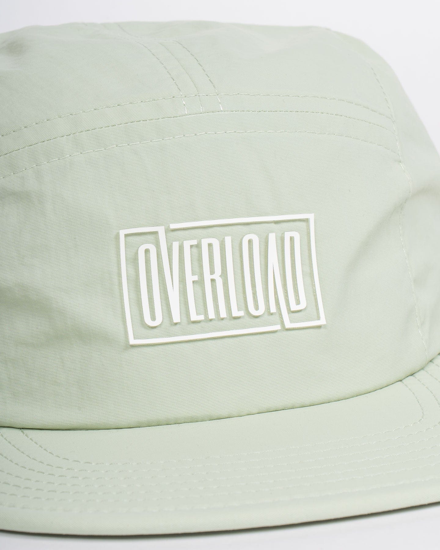 Overload Box Logo 5 Panel Camper Hat - Mint - -