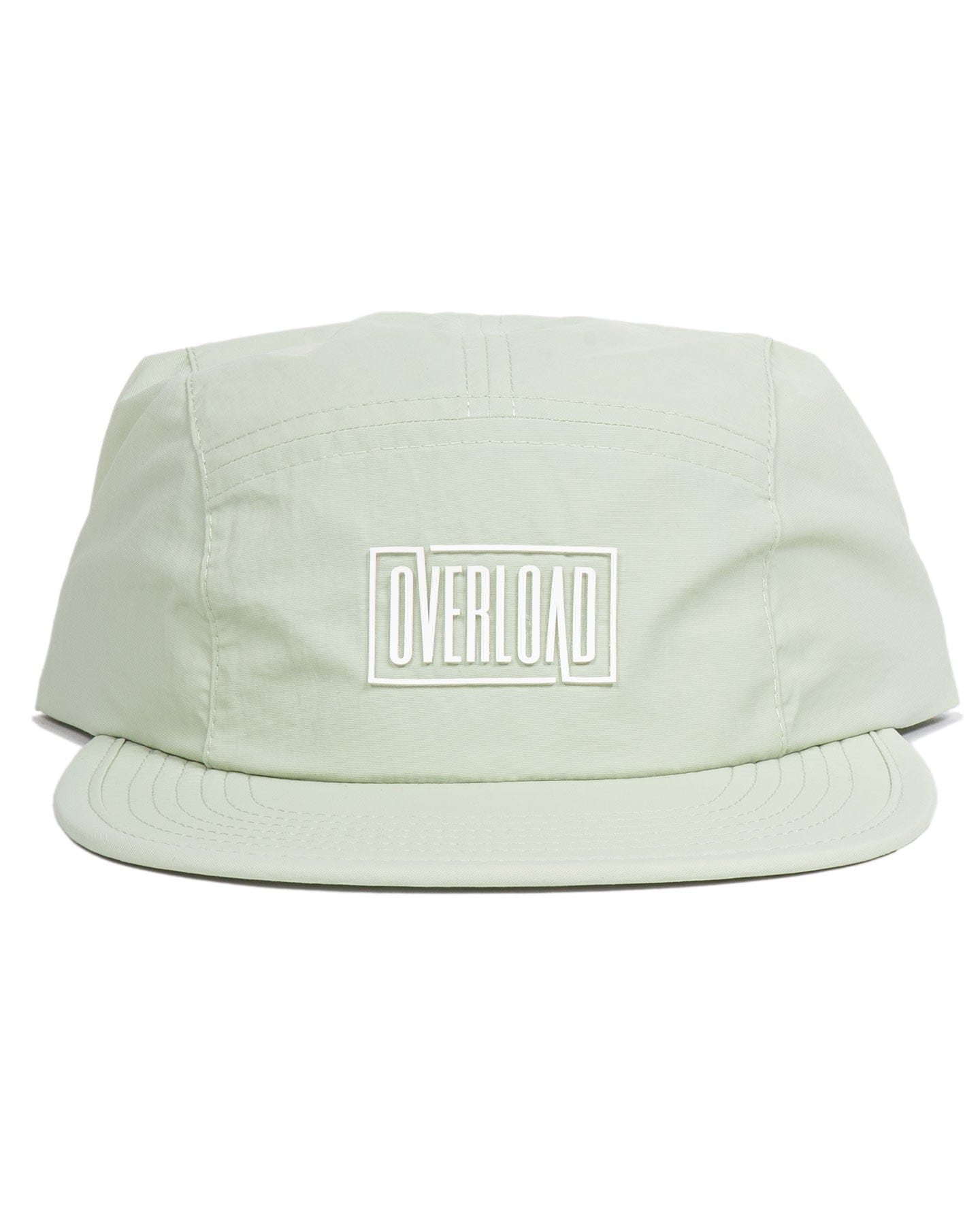 Overload Box Logo 5 Panel Camper Hat - Mint - -