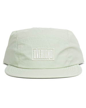 Overload Box Logo 5 Panel Camper Hat - Mint - -