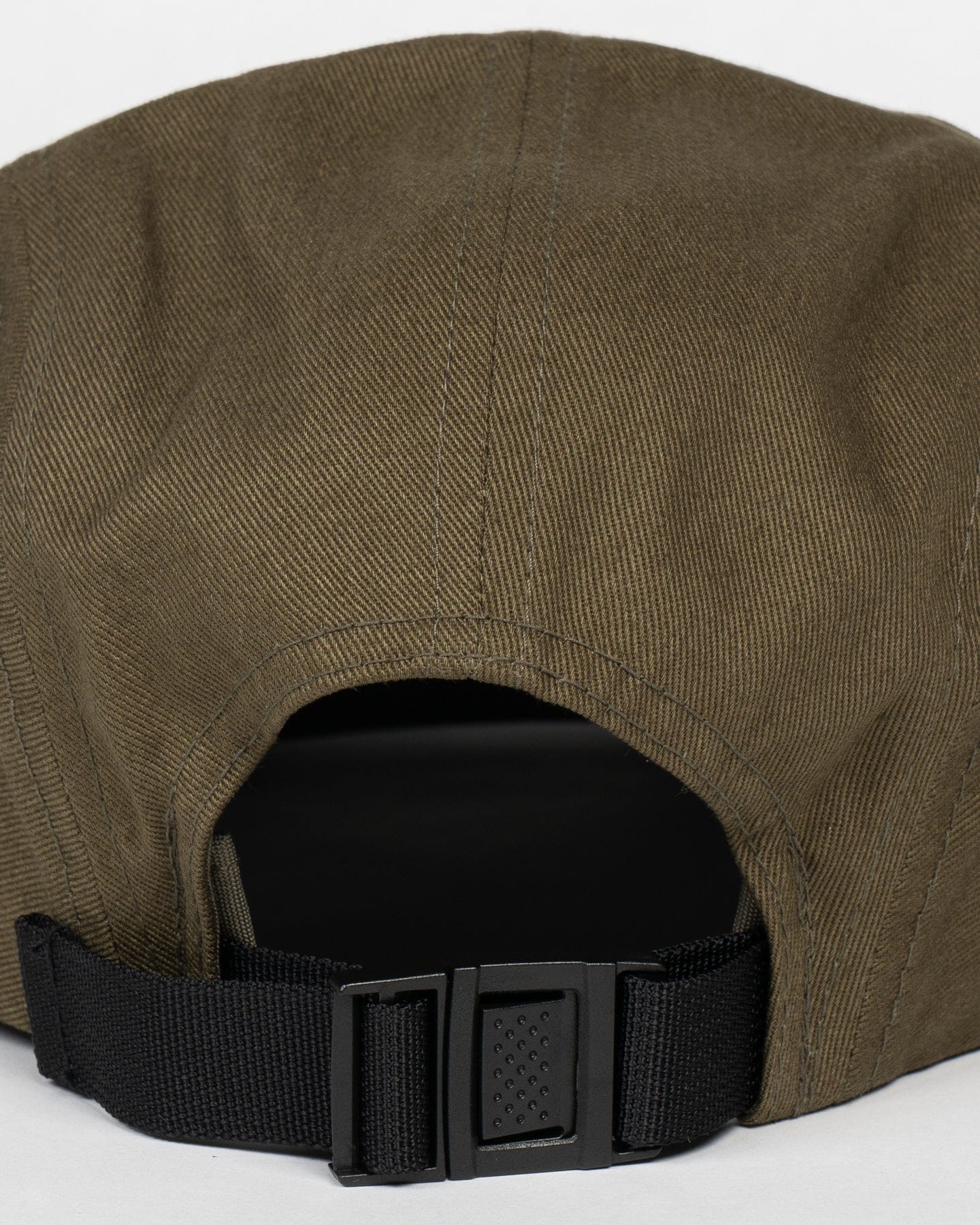 Overload Box Logo Patch 5 Panel Camper Hat - Olive Green - 7005 - 09376759