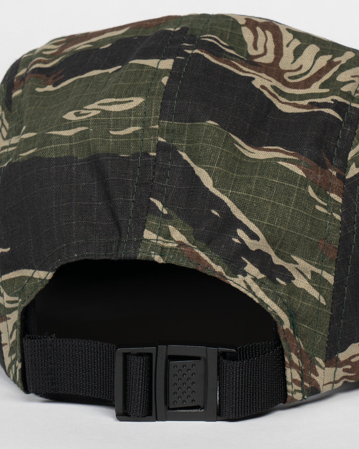 Overload Box Logo Patch 5 Panel Camper Hat - Tiger Camo - 7005 - 11670519