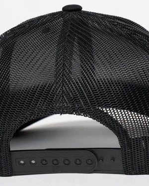 Overload Box Logo Patch Trucker - Black - 6601 - 07345143