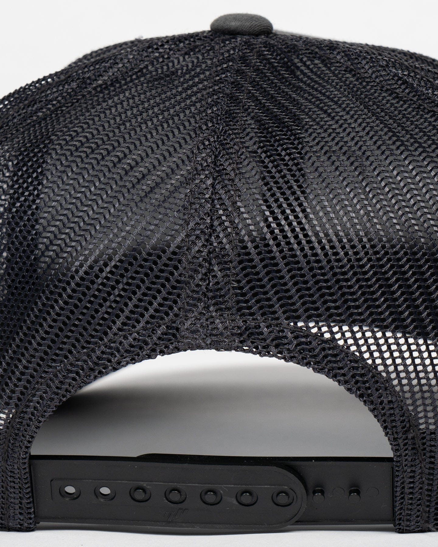 Overload Box Logo Patch Trucker Hat - Charcoal - 6601 - 07640055