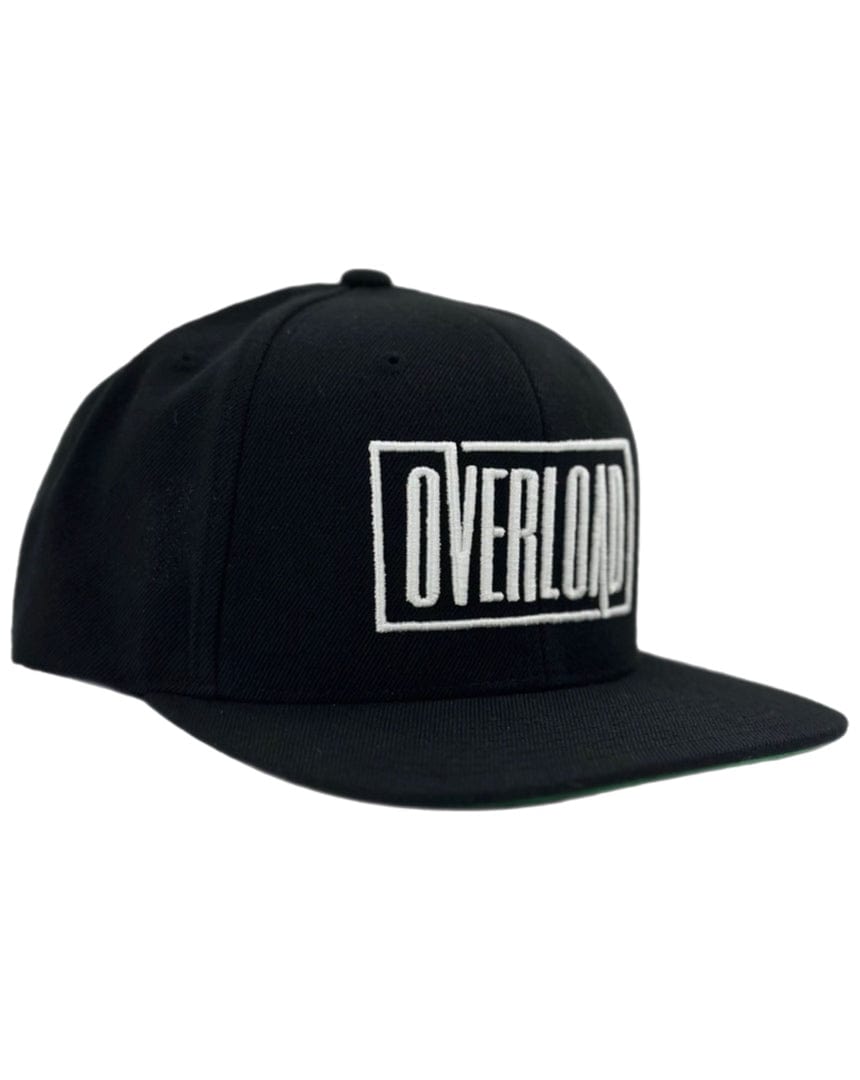 Overload Box Logo Snapback Hat - Black - - 52834551