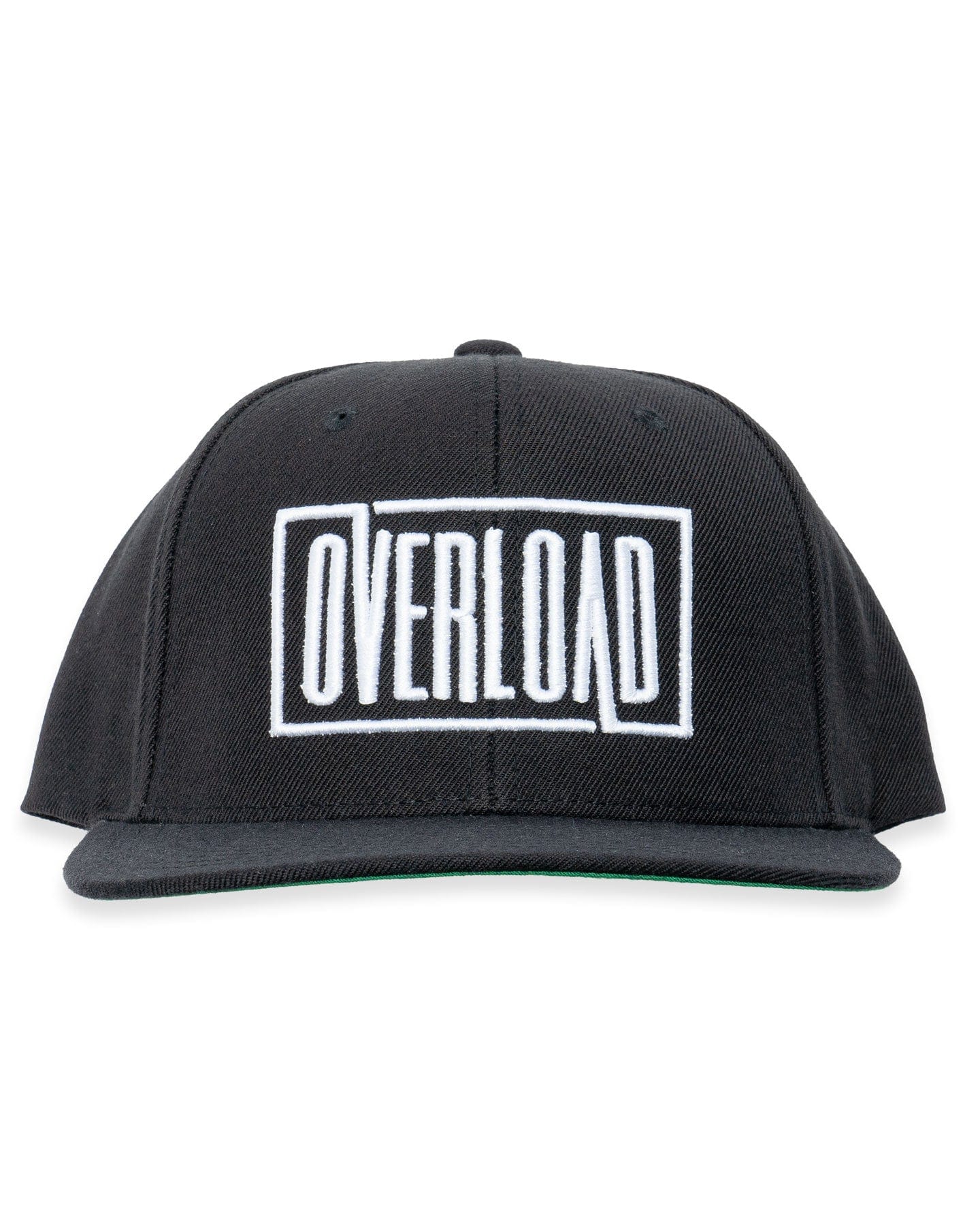 Overload Box Logo Snapback Hat - Black - OLBXLGSPBBLK - 52834551