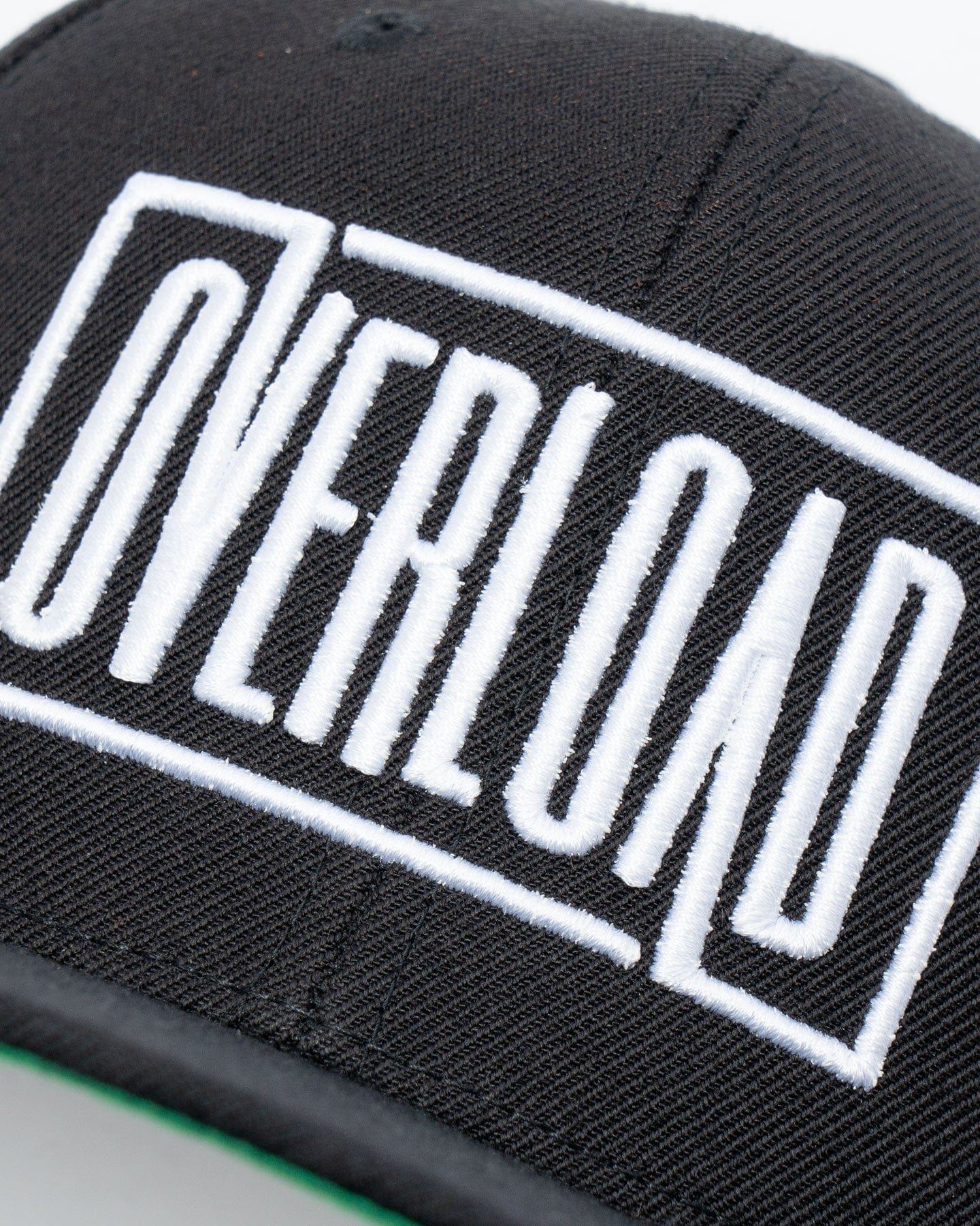 Overload Box Logo Snapback Hat - Black - OLBXLGSPBBLK - 52834551