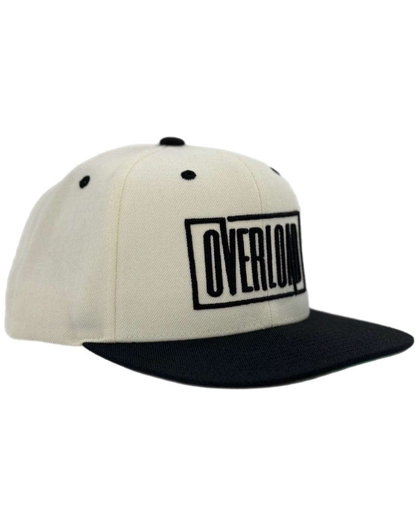 Overload Box Logo Snapback Hat - Natural / Black - - 60922615