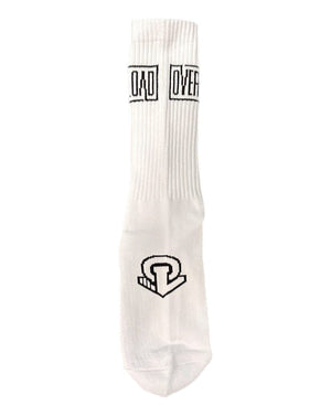 Overload Box Logo Socks - White - - 07554039