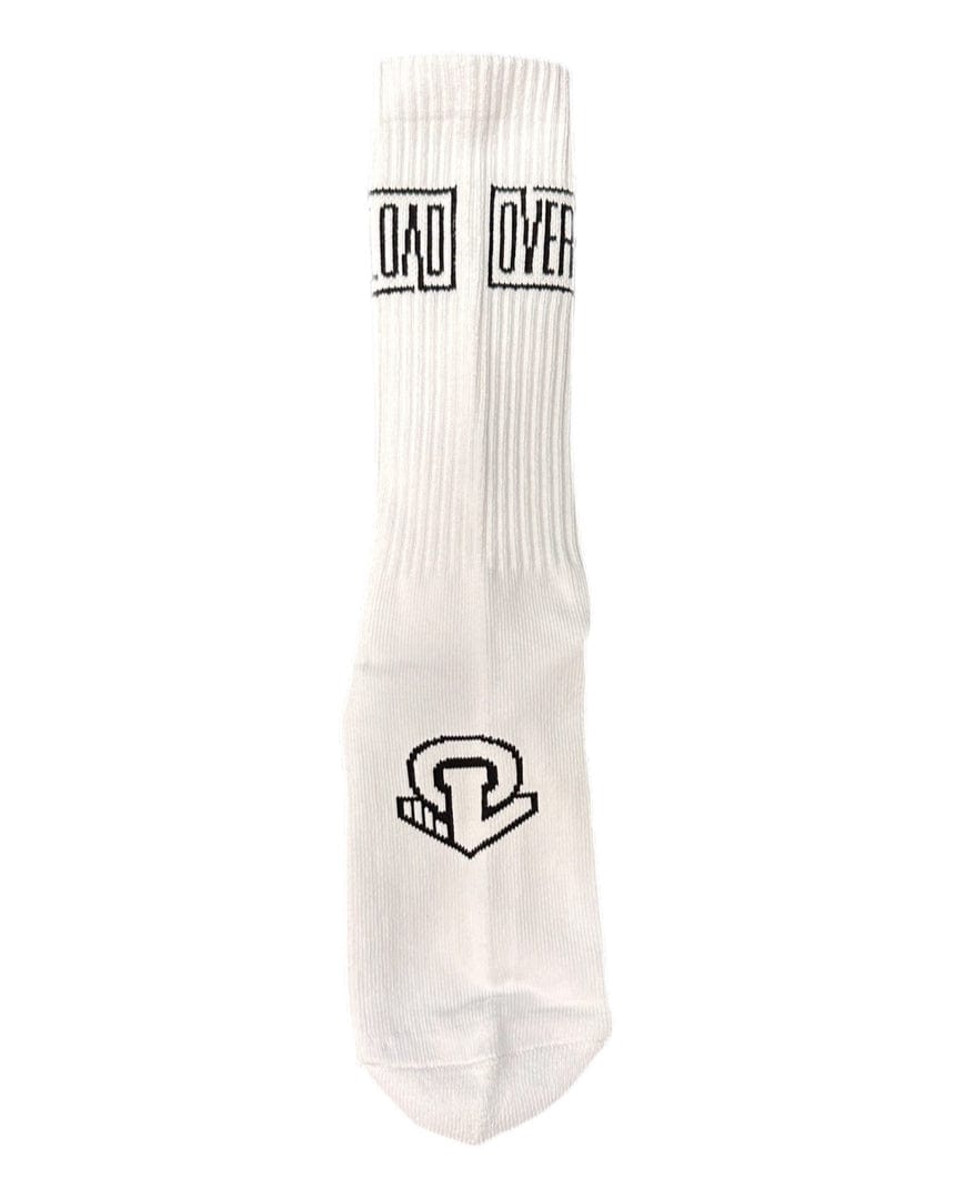 Overload Box Logo Socks - White - - 07554039