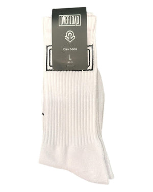 Overload Box Logo Socks - White - - 07554039