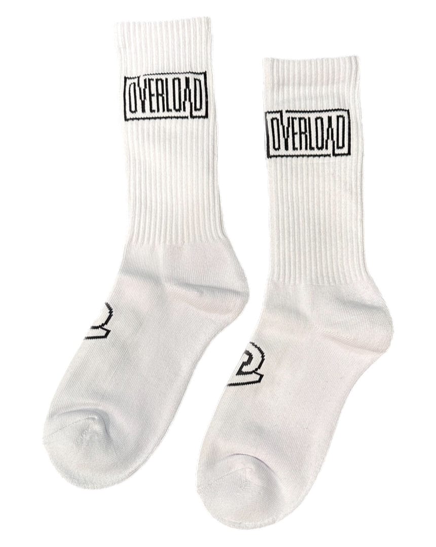 Overload Box Logo Socks - White - - 07554039