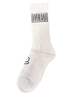 Overload Box Logo Socks - White - - 07554039