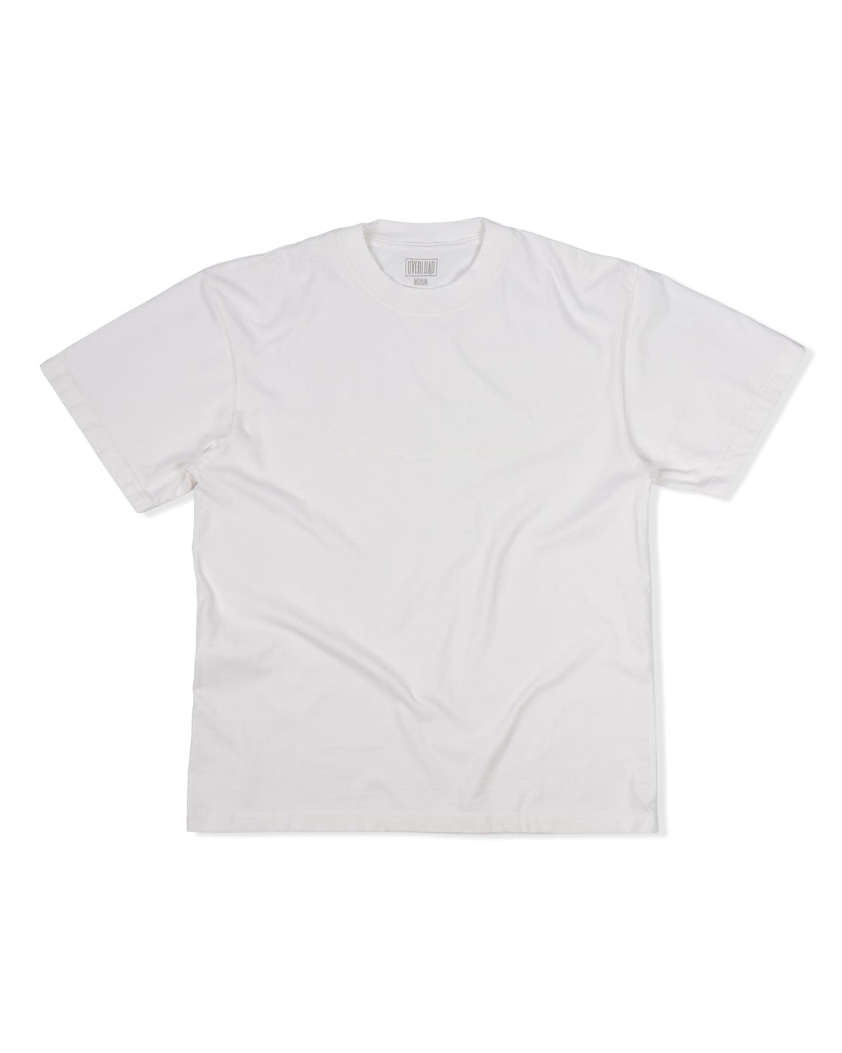 Overload Bubble Letter Glow Tee - White - -
