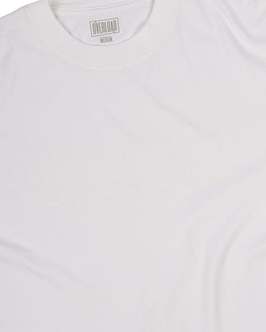 Overload Bubble Letter Glow Tee - White - -