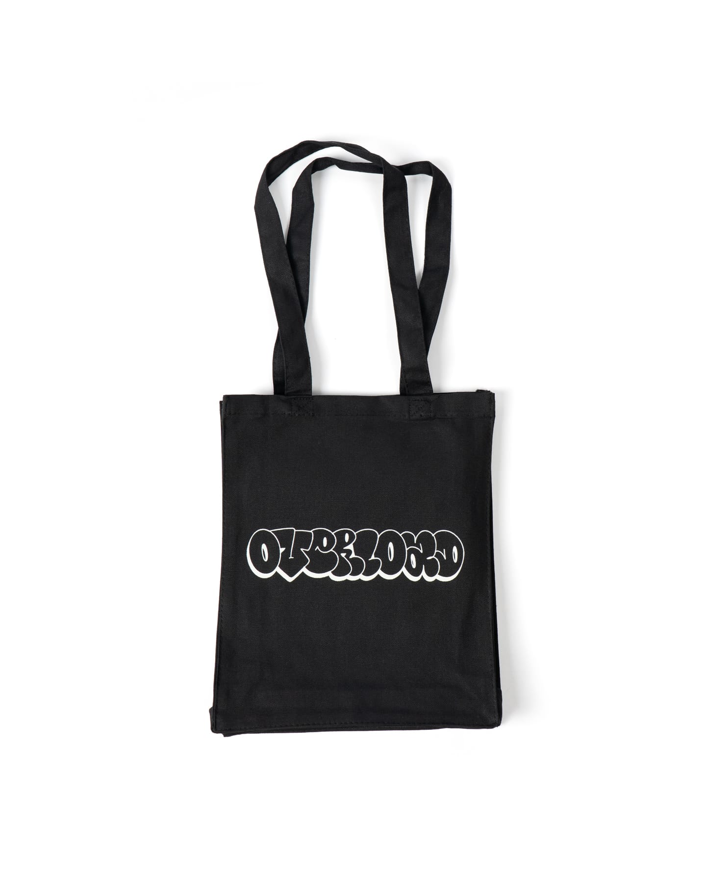 Overload Bubble Letter Glow Trick or Treat Tote - Black - -