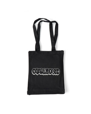 Overload Bubble Letter Glow Trick or Treat Tote - Black - -
