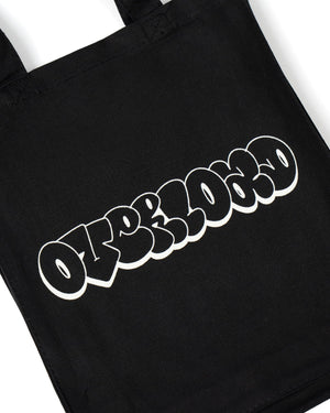 Overload Bubble Letter Glow Trick or Treat Tote - Black - -