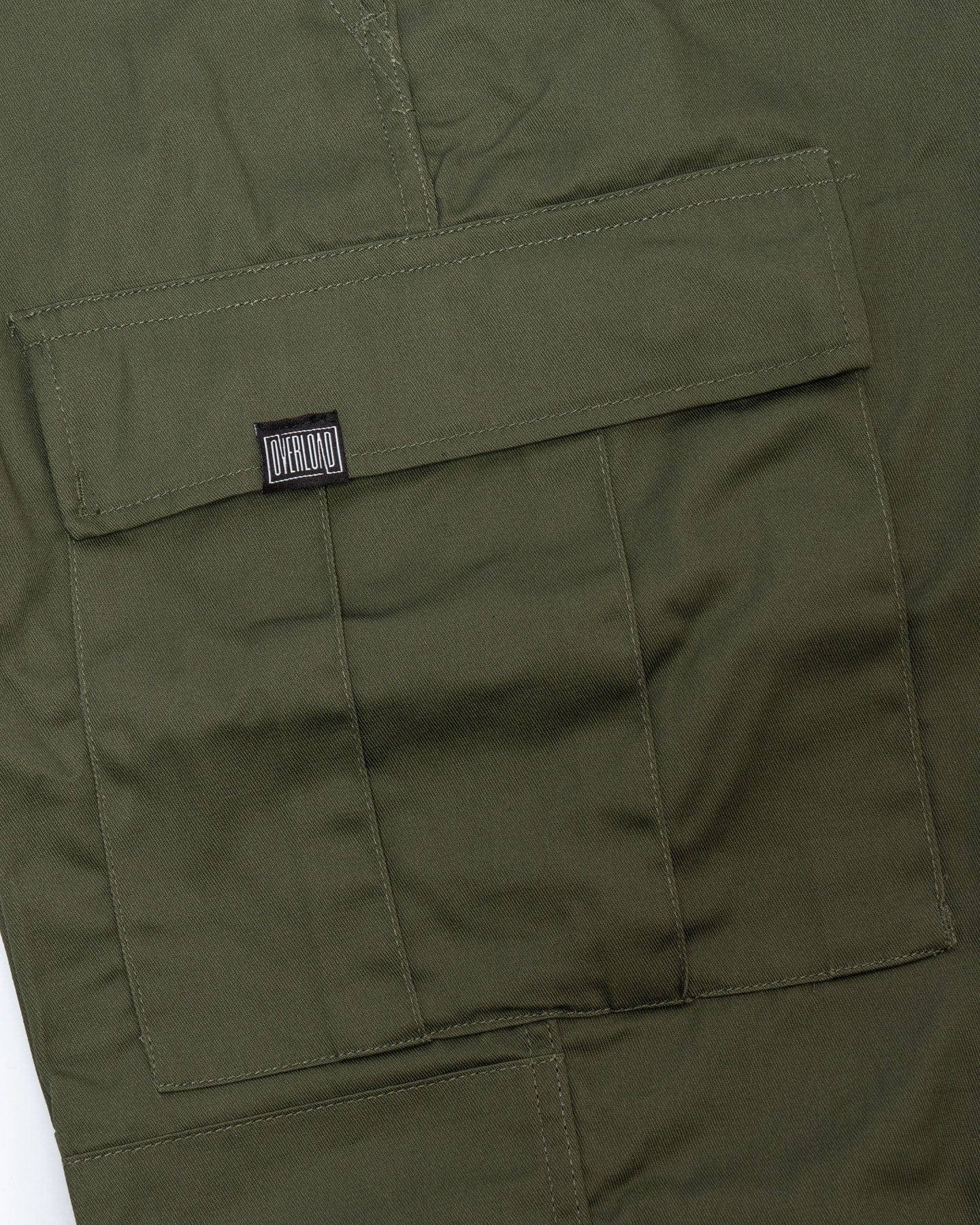 Overload Cargo Pants - Olive - -