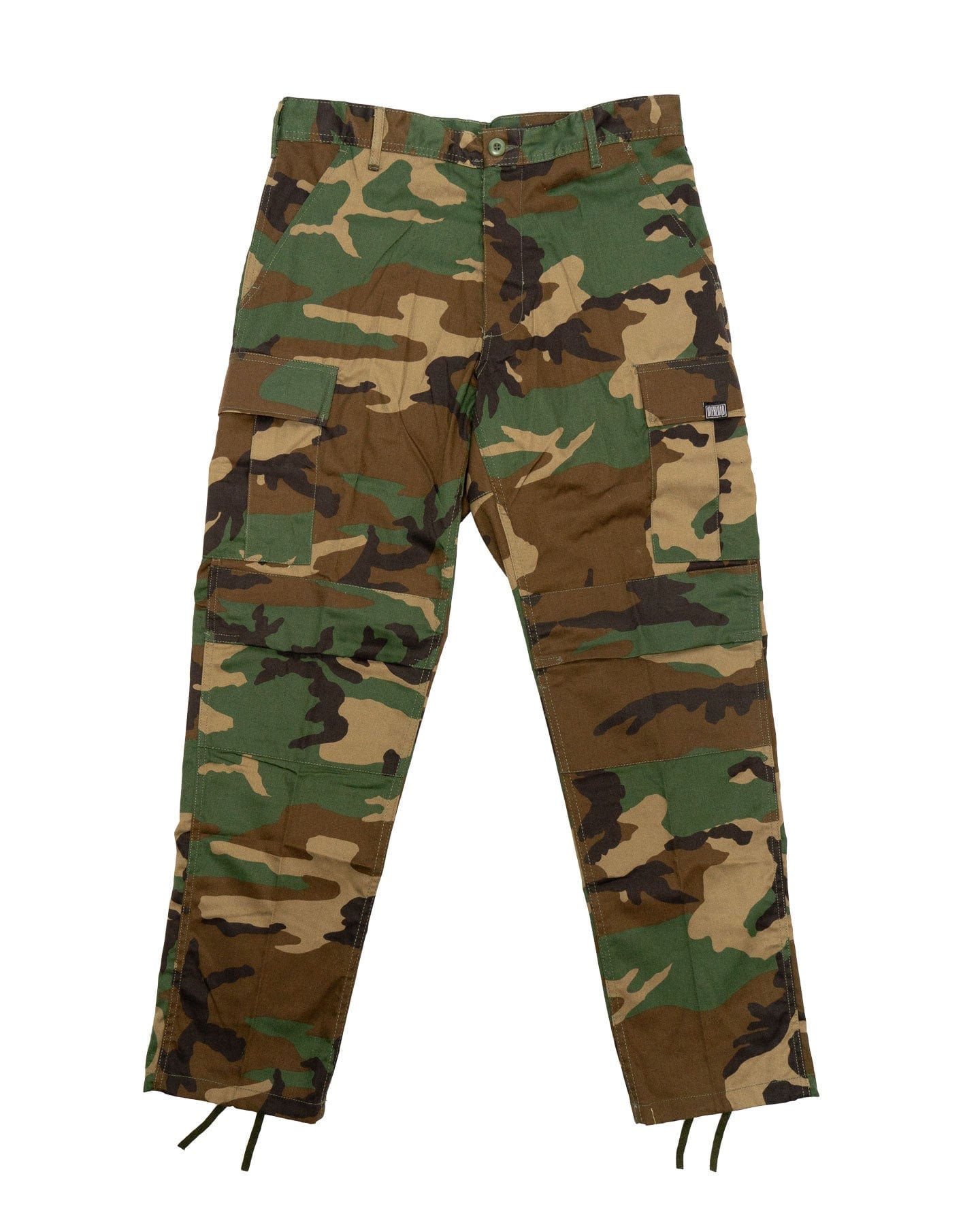 Overload Cargo Pants - Woodland Camo - -