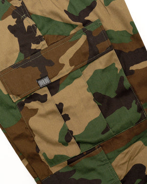 Overload Cargo Pants - Woodland Camo - -