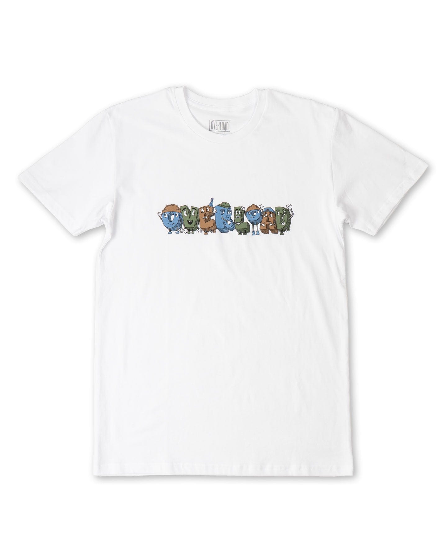 Overload Characters Tee - White - -