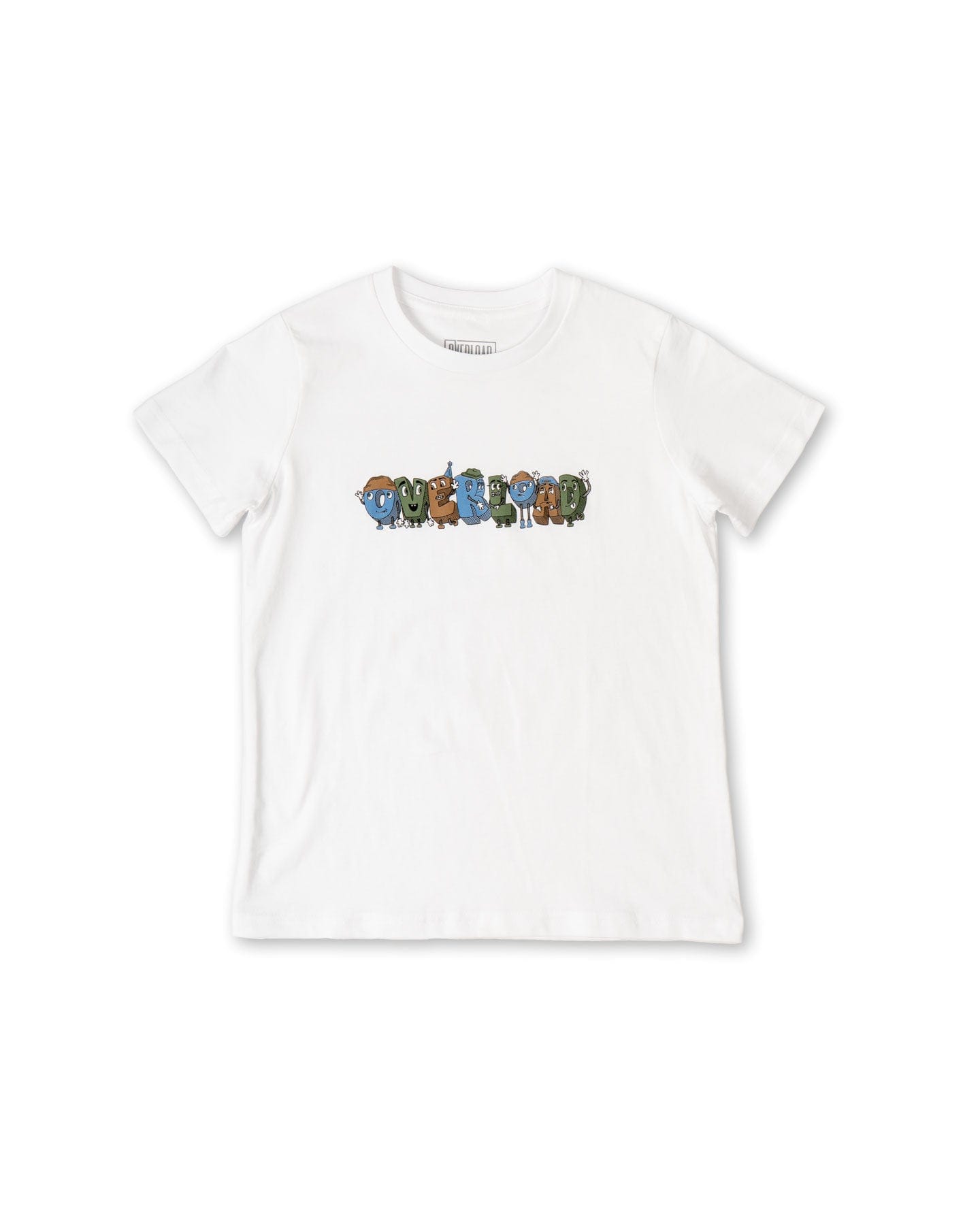 Overload Characters Youth Tee - White - -