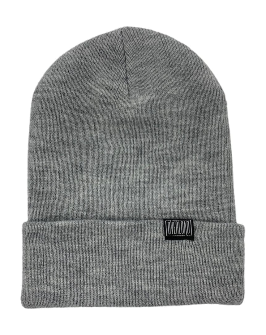 Overload Clip Tag Cuffed Beanie - Heather Grey - - 96852727