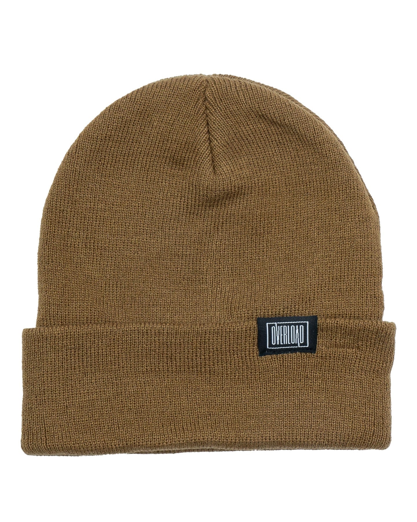 Overload Fine Knit Watch Cap Beanie - Coyote Brown - OLFNKNBRW - 52065271