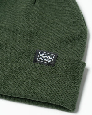 Overload Fine Knit Watch Cap Beanie - Hunter Green - OLWTCCAPHGRN - 25794039