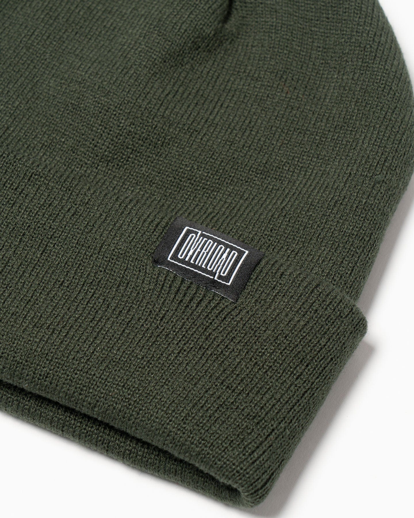 Overload Fine Knit Watch Cap Beanie - Olive - - 45020151
