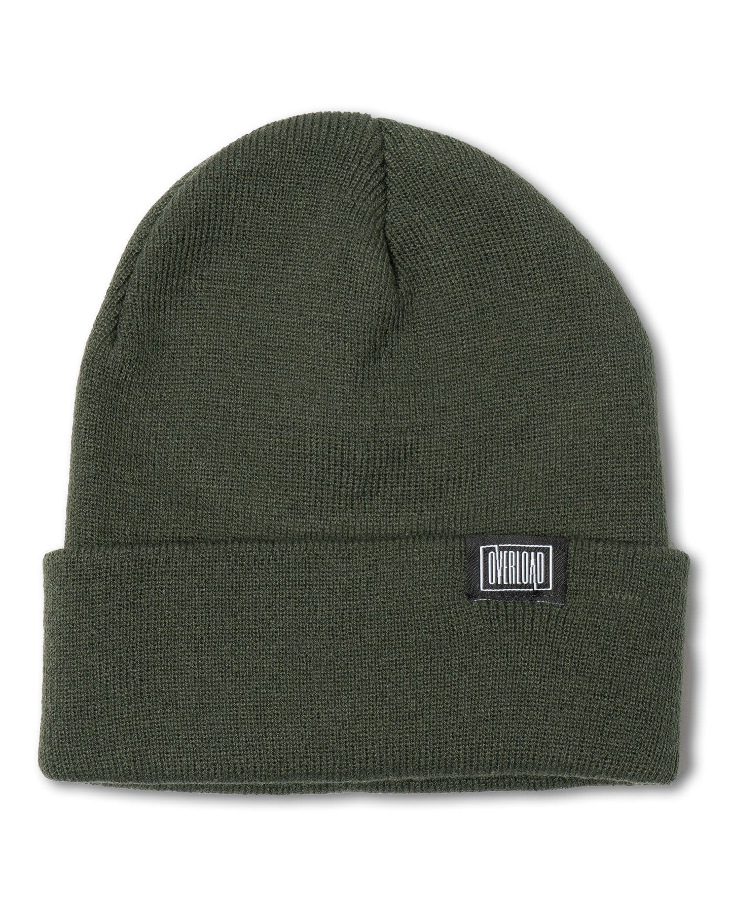 Overload Fine Knit Watch Cap Beanie - Olive - - 45020151