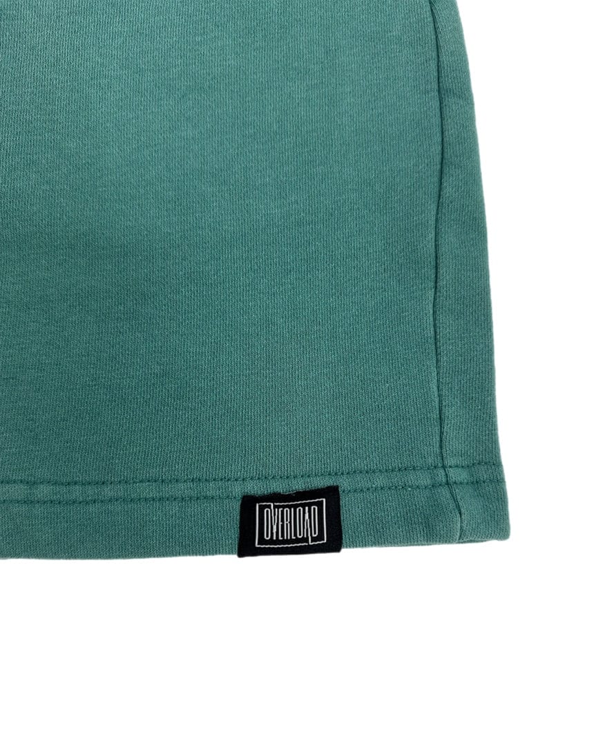 Overload Fleece Shorts - Faded Teal - -