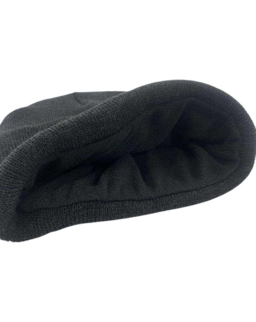 Overload Beanie Overload Clip Tag Fleece Lined Beanie - Heather Charcoal